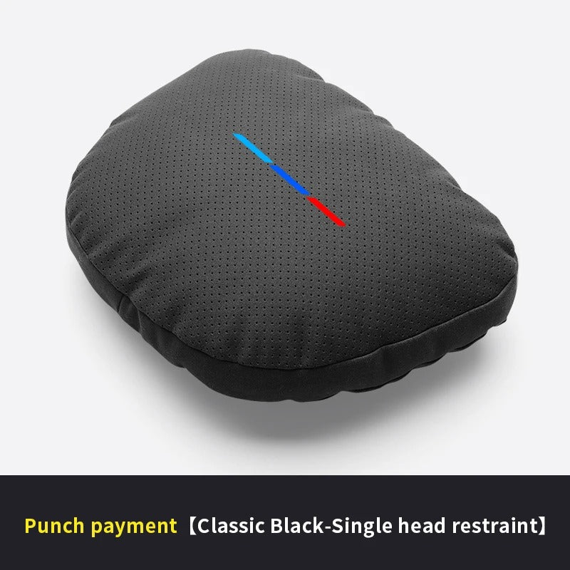 Car Headrest Neck Support & Lumbar Cushion - Soft Neck Pillow for Car