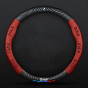 Car Steering Wheel Cover for BMW M Performance - Universal Fit 38cm