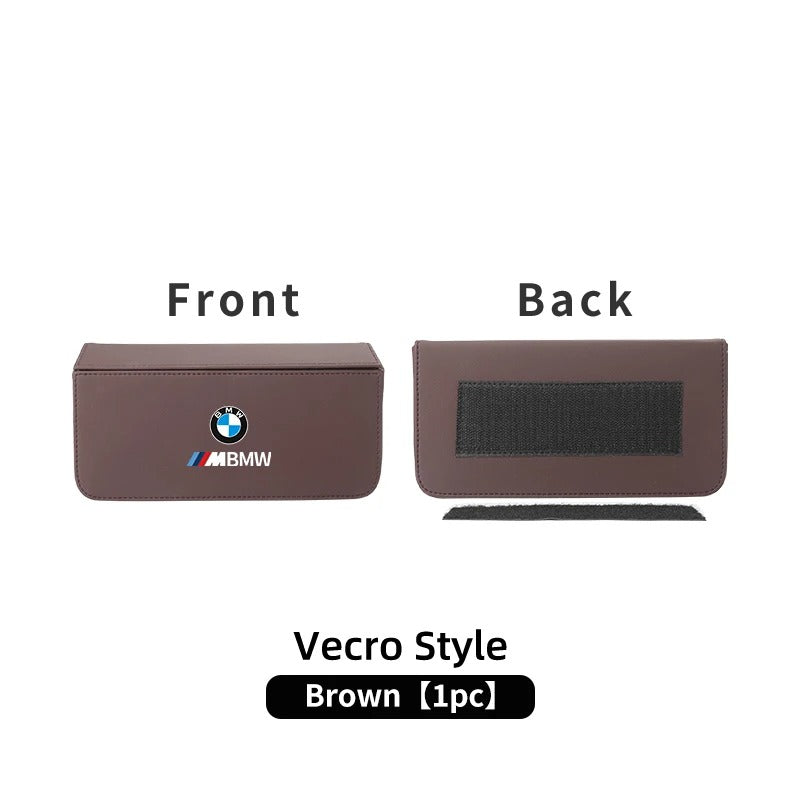 Square Leather Storage Box for Car - Premium Car Accessories