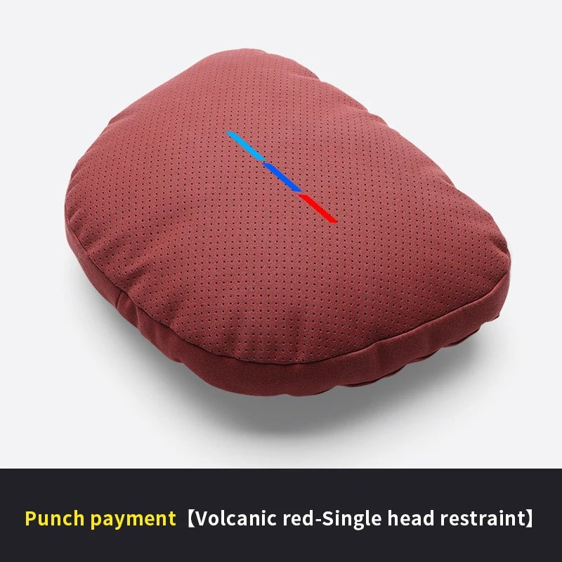 Car Headrest Neck Support & Lumbar Cushion - Soft Neck Pillow for Car