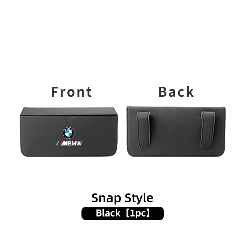 Square Leather Storage Box for Car - Premium Car Accessories