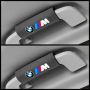 2-Piece Suede Leather Interior Handle Protective Gloves for Car