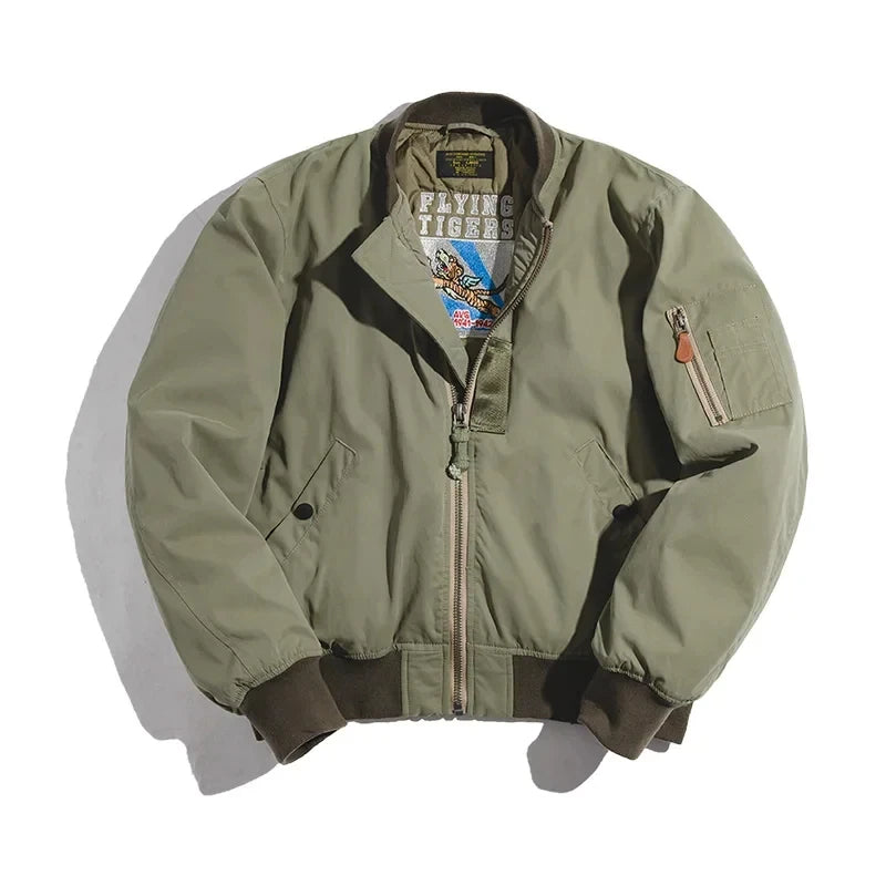 Men's Bomber Jacket | Casual Pilot Coat | Perfect High-quality Outerwear C36