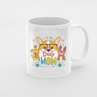 Thumbnail for Dog Mom, Mom Birthday Gift For Mom Gift, Mothers Day Gift From Daughter Son Kids, Mom Mug, Mom Coffee Mug, Mommy Funny Christmas Stick Personalized