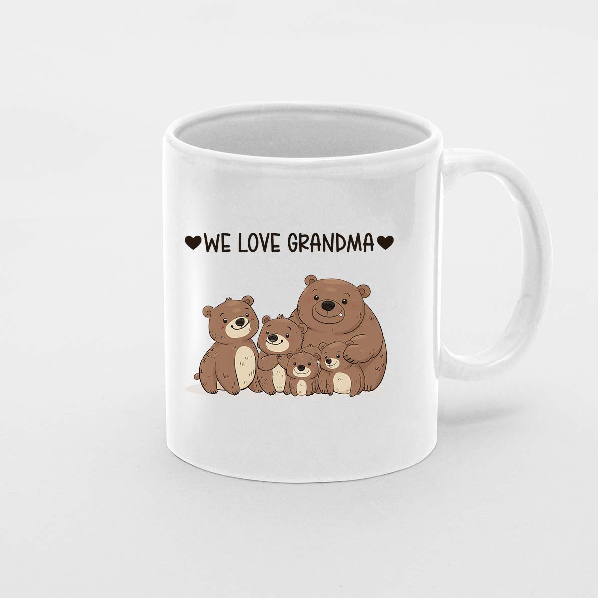 Grandma Mug, Grandma Gift For Grandma Birthday Gift Personalized Grandma Coffee Cup, Mothers Day Gift From Granddaughter Grandson, Baby Love Nana