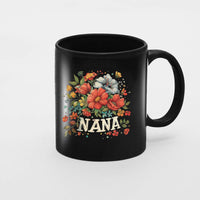 Thumbnail for Grandma Mug, Grandma Gift For Grandma Birthday Gift Personalized Grandma Coffee Cup, Mothers Day Gift From Granddaughter Grandson, Nana And Flower