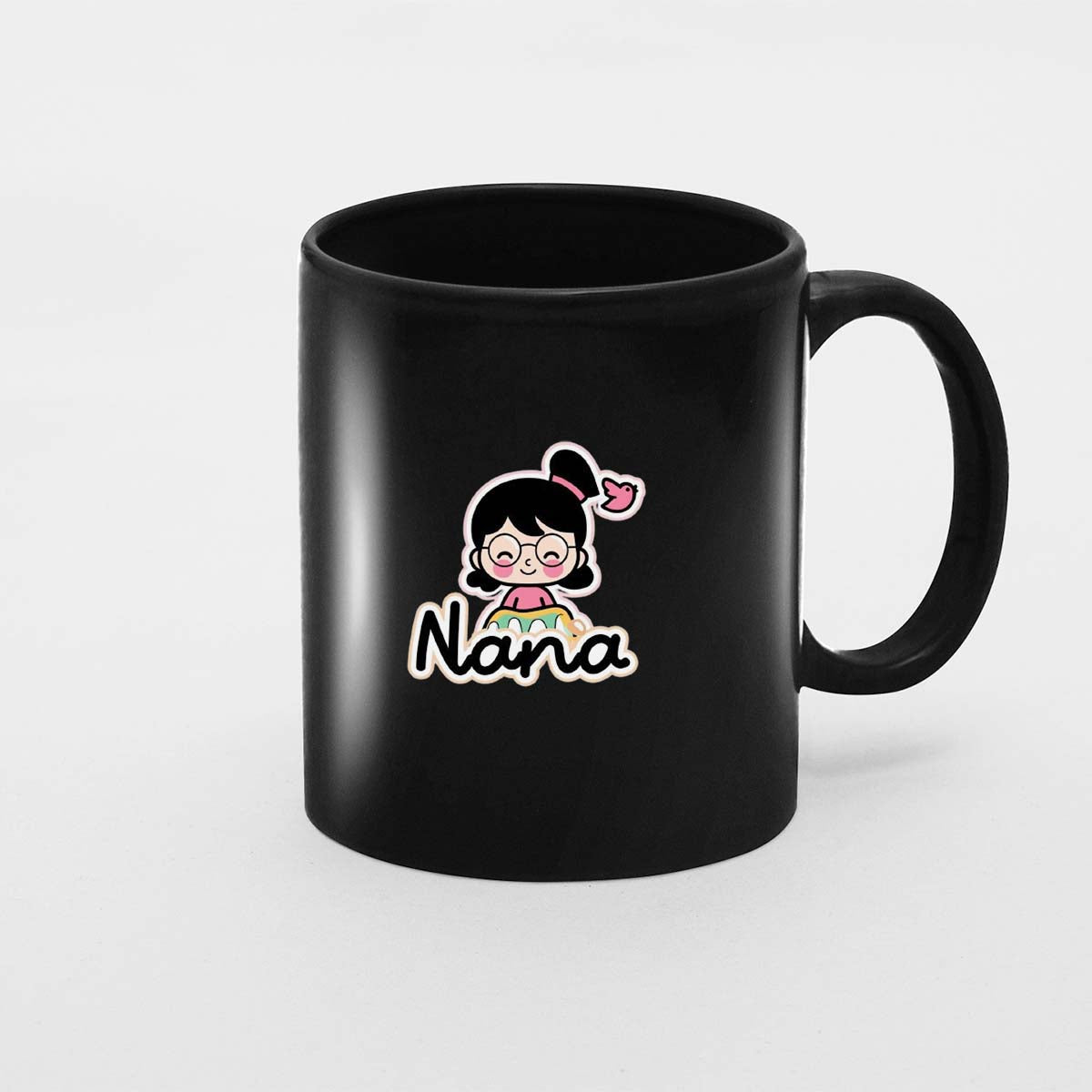 Grandma Mug, Grandma Gift For Grandma Birthday Gift Personalized Grandma Coffee Cup, Mothers Day Gift From Granddaughter Grandson, Nana Cartoon