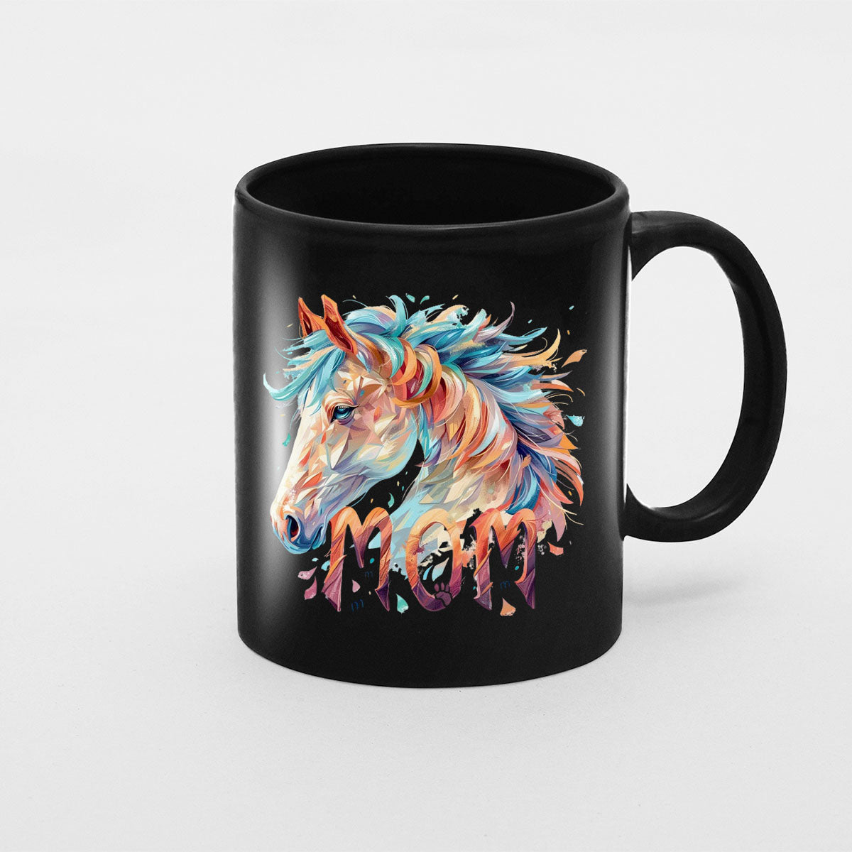 Mom Birthday Gift For Mom Gift, Mothers Day Gift From Daughter Son Kids, Mom Mug, Mom Coffee Mug, Mommy Funny Christmas Stick Personalized, Mom Horse