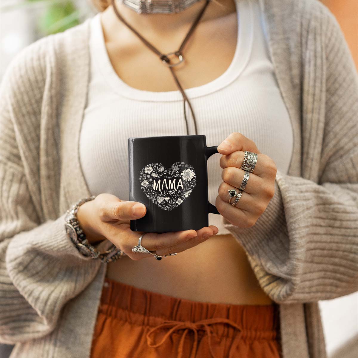 Grandma Mug, Grandma Gift For Grandma Birthday Gift Personalized Grandma Coffee Cup, Mothers Day Gift From Granddaughter Grandson, Grandma 6