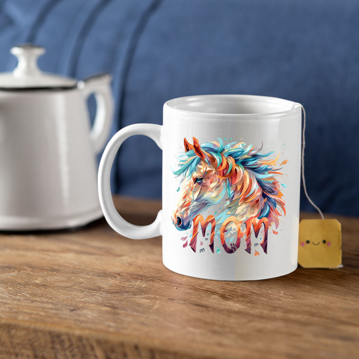 Mom Birthday Gift For Mom Gift, Mothers Day Gift From Daughter Son Kids, Mom Mug, Mom Coffee Mug, Mommy Funny Christmas Stick Personalized, Mom Horse