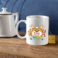 Thumbnail for Dog Mom, Mom Birthday Gift For Mom Gift, Mothers Day Gift From Daughter Son Kids, Mom Mug, Mom Coffee Mug, Mommy Funny Christmas Stick Personalized