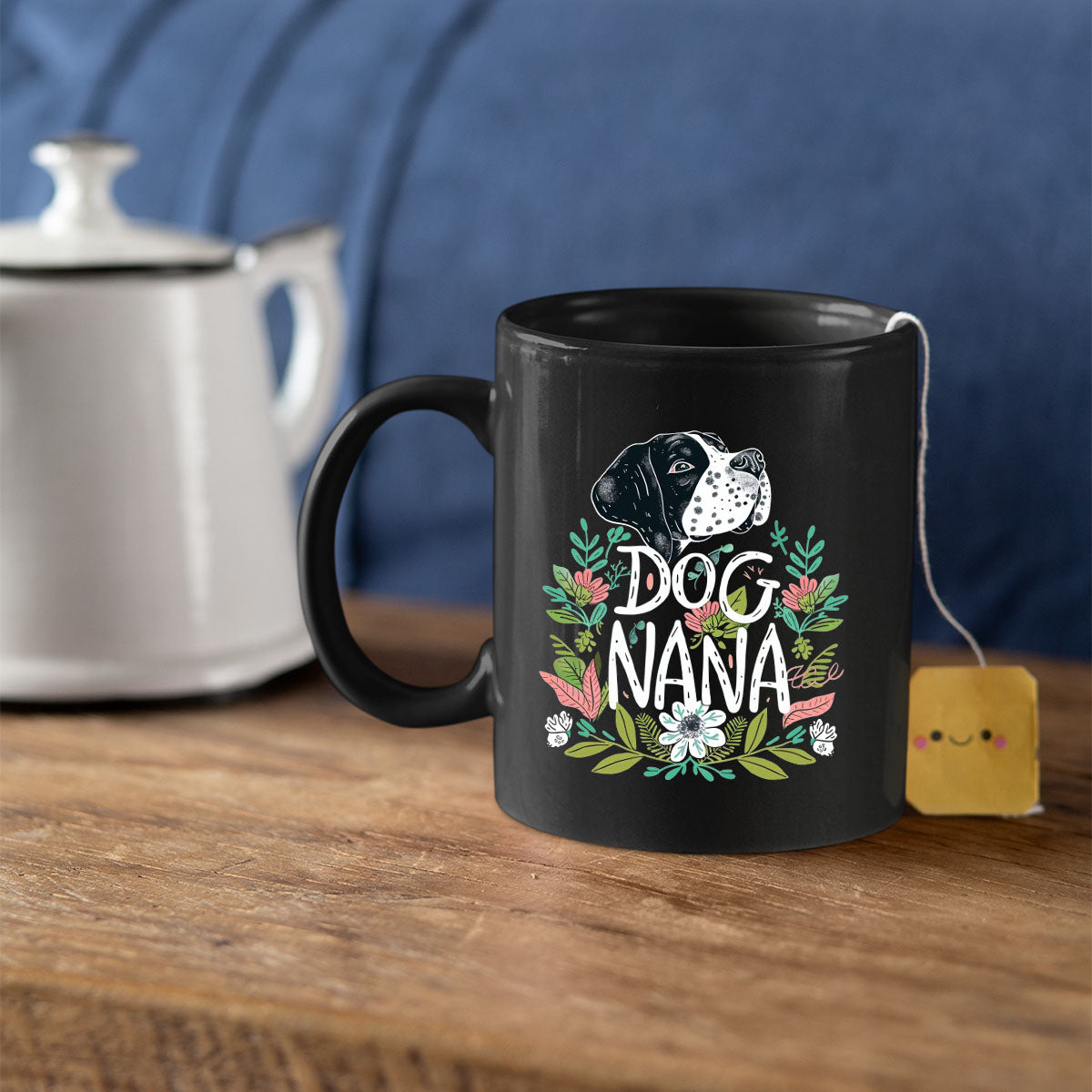 Grandma Mug, Grandma Gift For Grandma Birthday Gift Personalized Grandma Coffee Cup, Mothers Day Gift From Granddaughter Grandson, Dog Nana 2