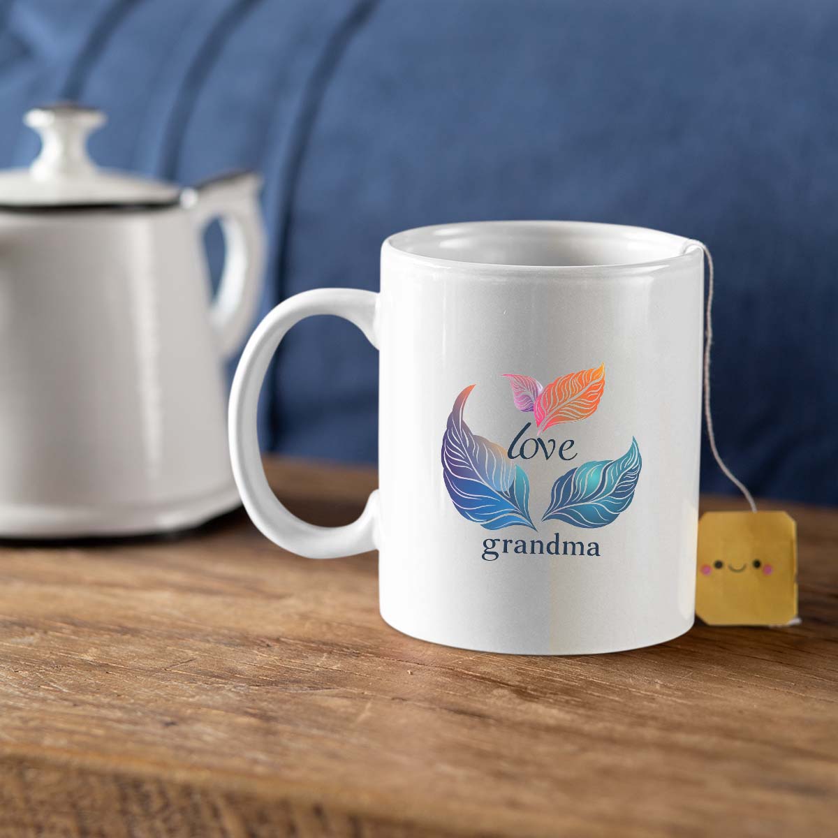 Grandma Mug, Grandma Gift For Grandma Birthday Gift Personalized Grandma Coffee Cup, Mothers Day Gift From Granddaughter Grandson, Grandma 9