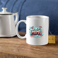 Thumbnail for Mom Birthday Gift For Mom Gift, Mothers Day Gift From Daughter Son Kids, Mom Mug, Mom Coffee Mug, Mommy Funny Christmas Stick Personalized, Text Mama Color