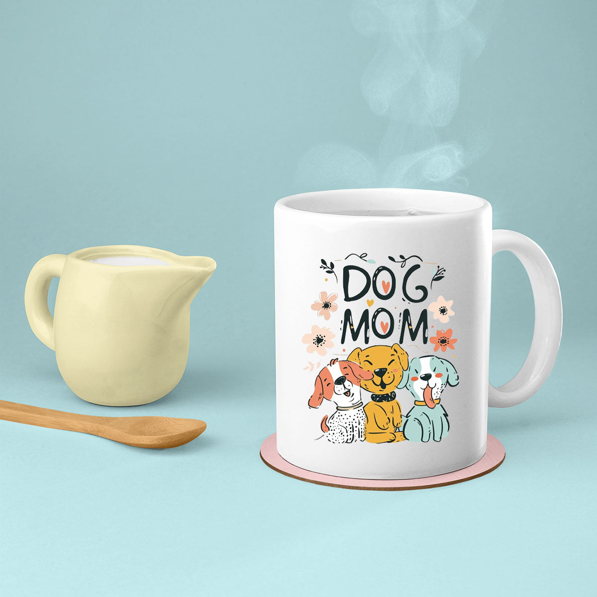 Dog Mom, Mom Birthday Gift For Mom Gift, Mothers Day Gift From Daughter Son Kids, Mom Mug, Mom Coffee Mug, Mommy Funny Christmas Stick Personalized