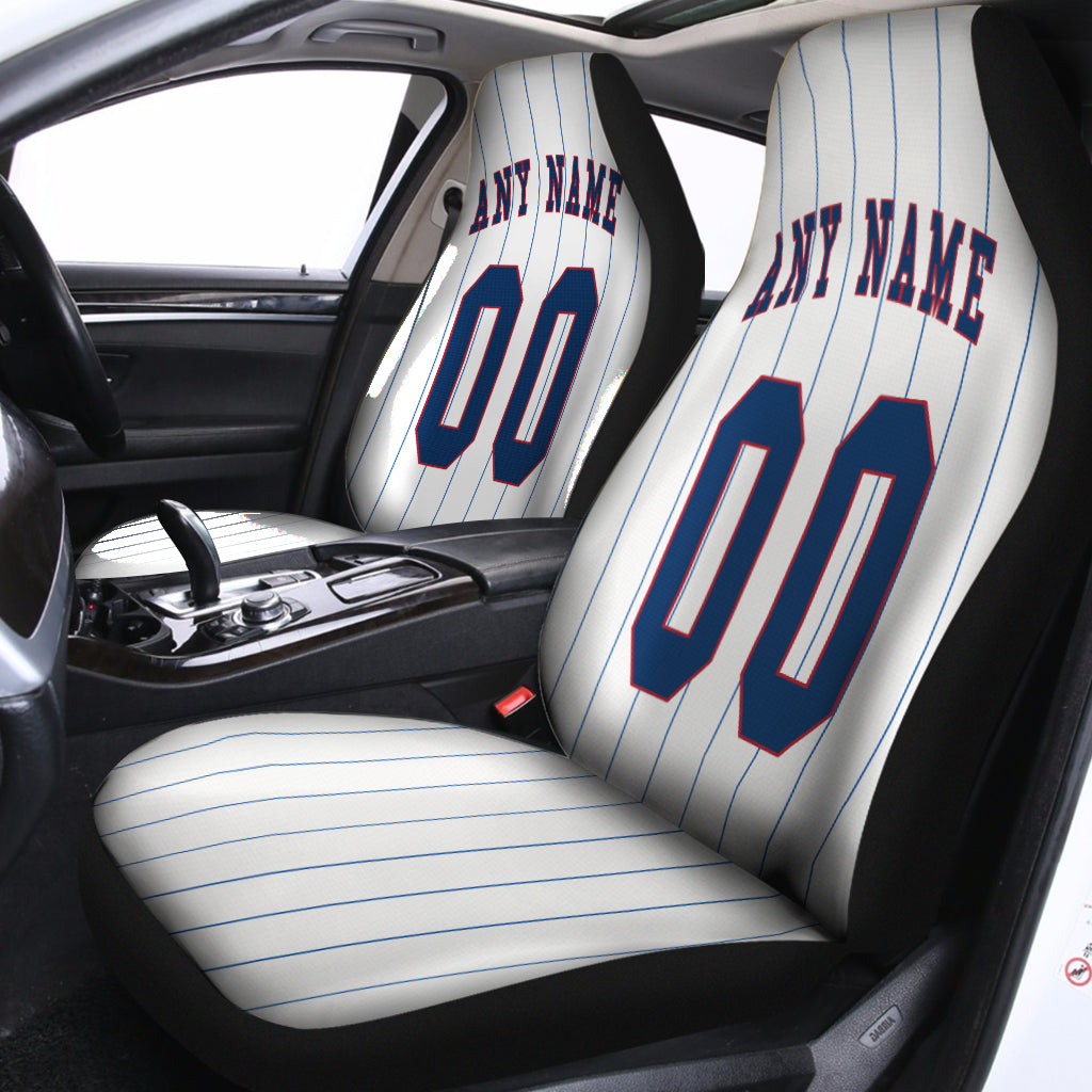 Custom Car Seat Covers Chicago Jersey Baseball Personalized Car Seat Covers Gifts for Her & Him
