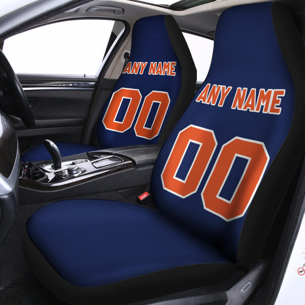 Custom Car Seat Covers New York Jersey Personalized Baseball Car Seat Covers for Boys Girls Men Women