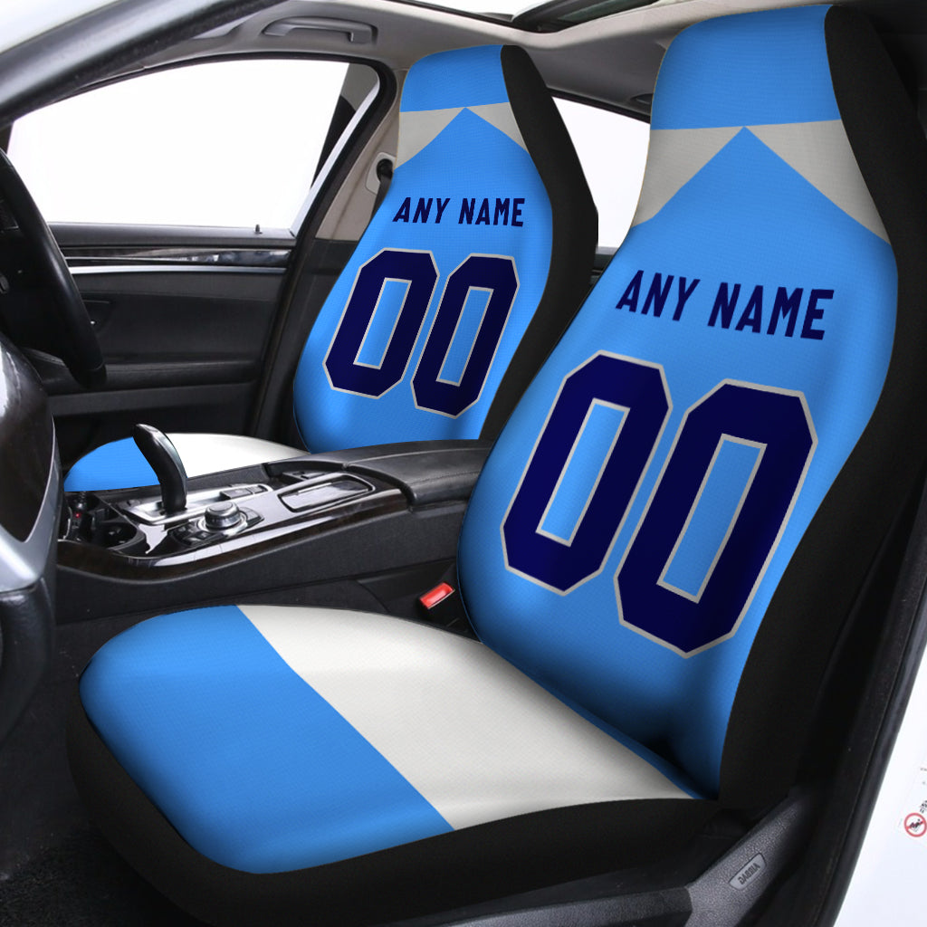 Custom Car Seat Covers Tennessee Jersey Personalized Football Car Seat Covers for Men Women