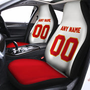 Custom Car Seat Covers Kansas City Jersey Personalized Football Car Seat Covers for Men Women