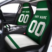 Custom Car Seat Covers New York Jersey Personalized Football Car Seat Covers for Men Women