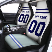 Custom Car Seat Covers Dallas Jersey Personalized Football Car Seat Covers for Men Women