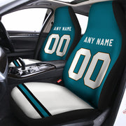 Custom Car Seat Covers Jacksonville Jersey Personalized Football Car Seat Covers for Men Women