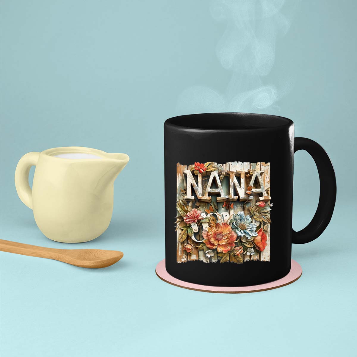 Grandma Mug, Grandma Gift For Grandma Birthday Gift Personalized Grandma Coffee Cup, Mothers Day Gift From Granddaughter Grandson, Nana 3D