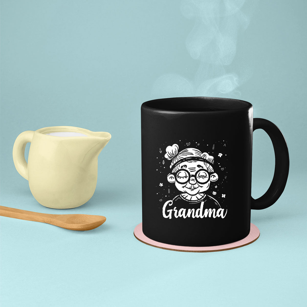 Grandma Mug, Grandma Gift For Grandma Birthday Gift Personalized Grandma Coffee Cup, Mothers Day Gift From Granddaughter Grandson, Grandma 3