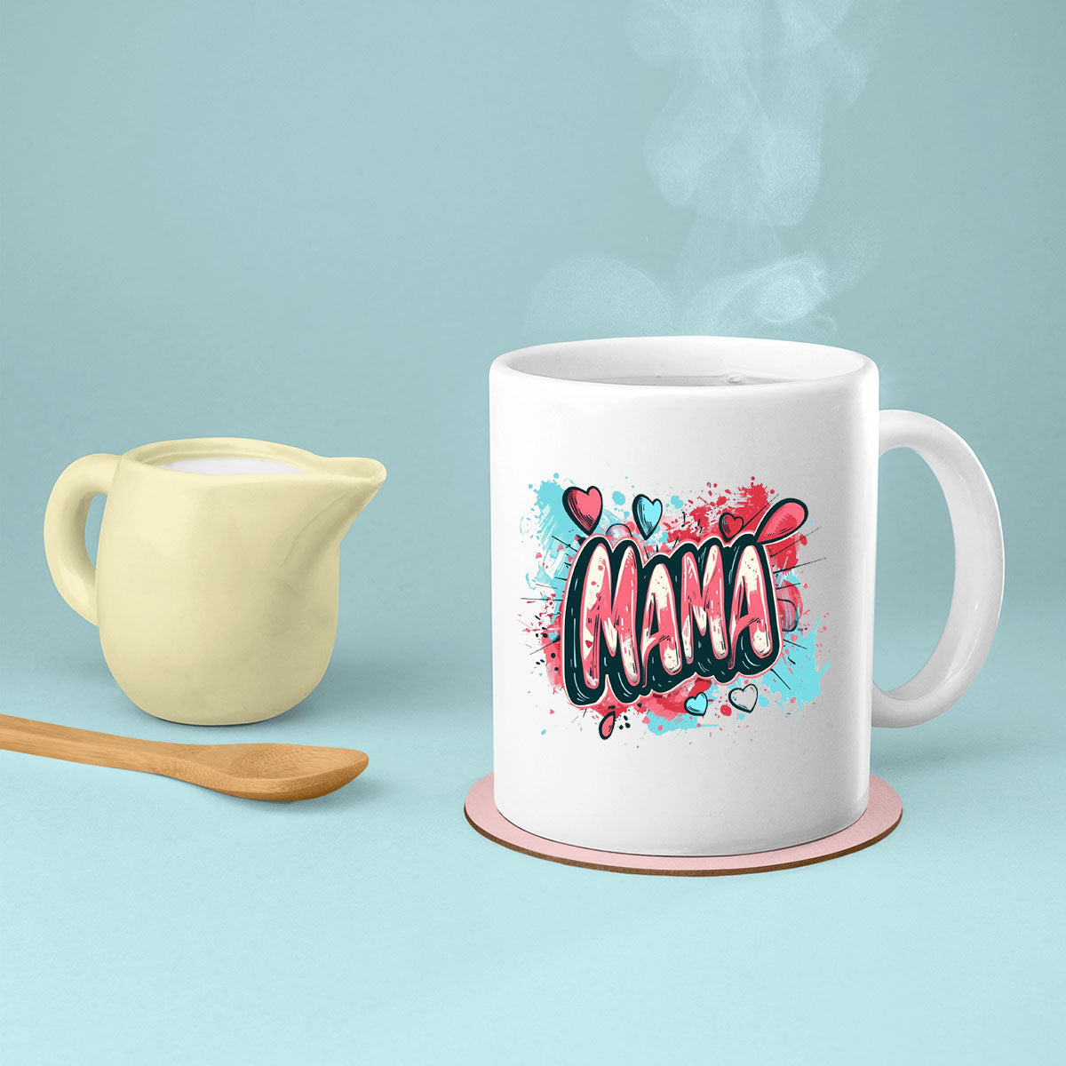 Mom Birthday Gift For Mom Gift, Mothers Day Gift From Daughter Son Kids, Mom Mug, Mom Coffee Mug, Mommy Funny Christmas Stick Personalized, Text Mama Color
