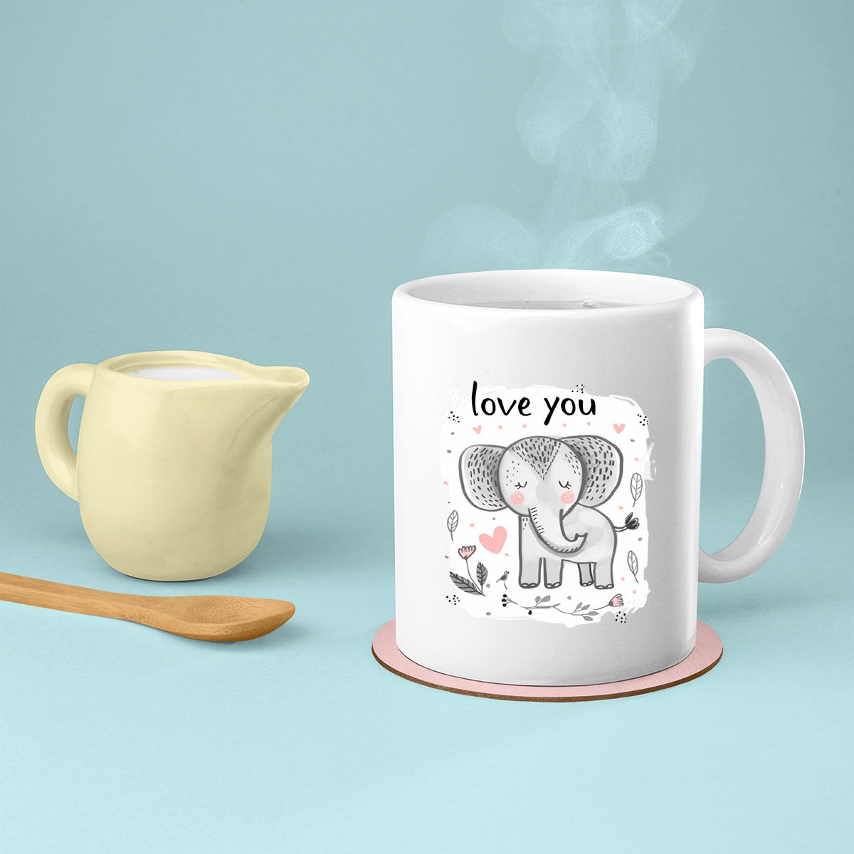 Elephant Mom, Mom Birthday Gift For Mom Gift, Mothers Day Gift From Daughter Son Kids, Mom Mug, Mom Coffee Mug, Mommy Funny Christmas Stick Personalized