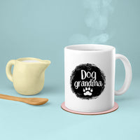 Thumbnail for Grandma Mug, Grandma Gift For Grandma Birthday Gift Personalized Grandma Coffee Cup, Mothers Day Gift From Granddaughter Grandson, Dog Grandma Paw