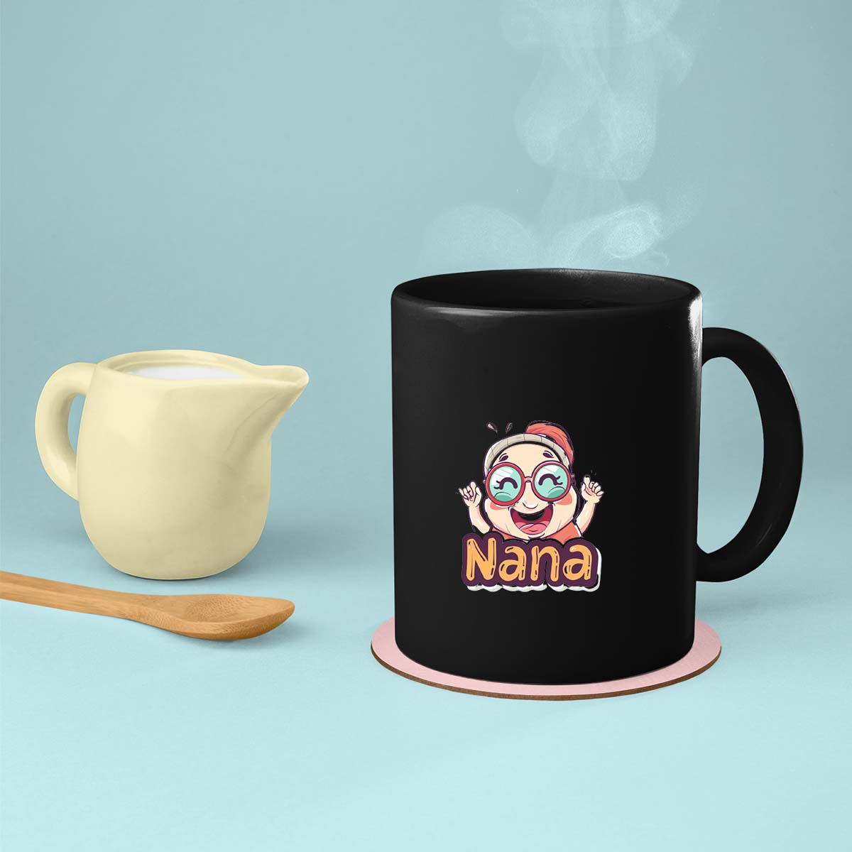 Grandma Mug, Grandma Gift For Grandma Birthday Gift Personalized Grandma Coffee Cup, Mothers Day Gift From Granddaughter Grandson, Nana Cartoon