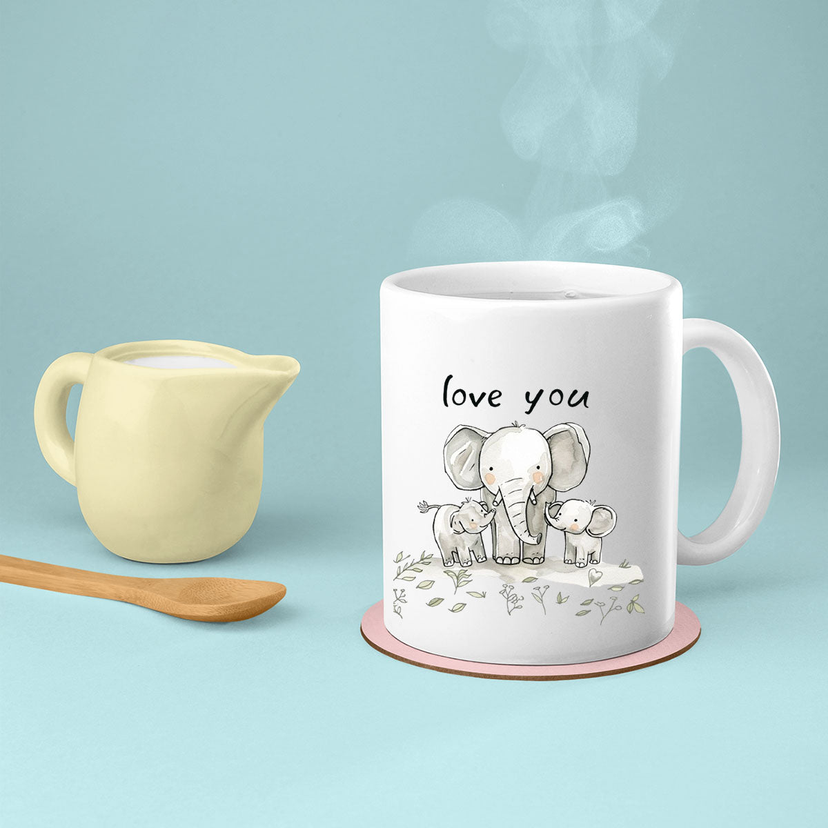 Elephant Mom, Mom Birthday Gift For Mom Gift, Mothers Day Gift From Daughter Son Kids, Mom Mug, Mom Coffee Mug, Mommy Funny Christmas Stick Personalized