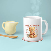 Thumbnail for Grandma Mug, Grandma Gift For Grandma Birthday Gift Personalized Grandma Coffee Cup, Mothers Day Gift From Granddaughter Grandson, Bear Nana