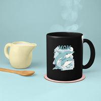 Thumbnail for Dolphin Mom, Mom Birthday Gift For Mom Gift, Mothers Day Gift From Daughter Son Kids, Mom Mug, Mom Coffee Mug, Mommy Funny Christmas Stick Personalized