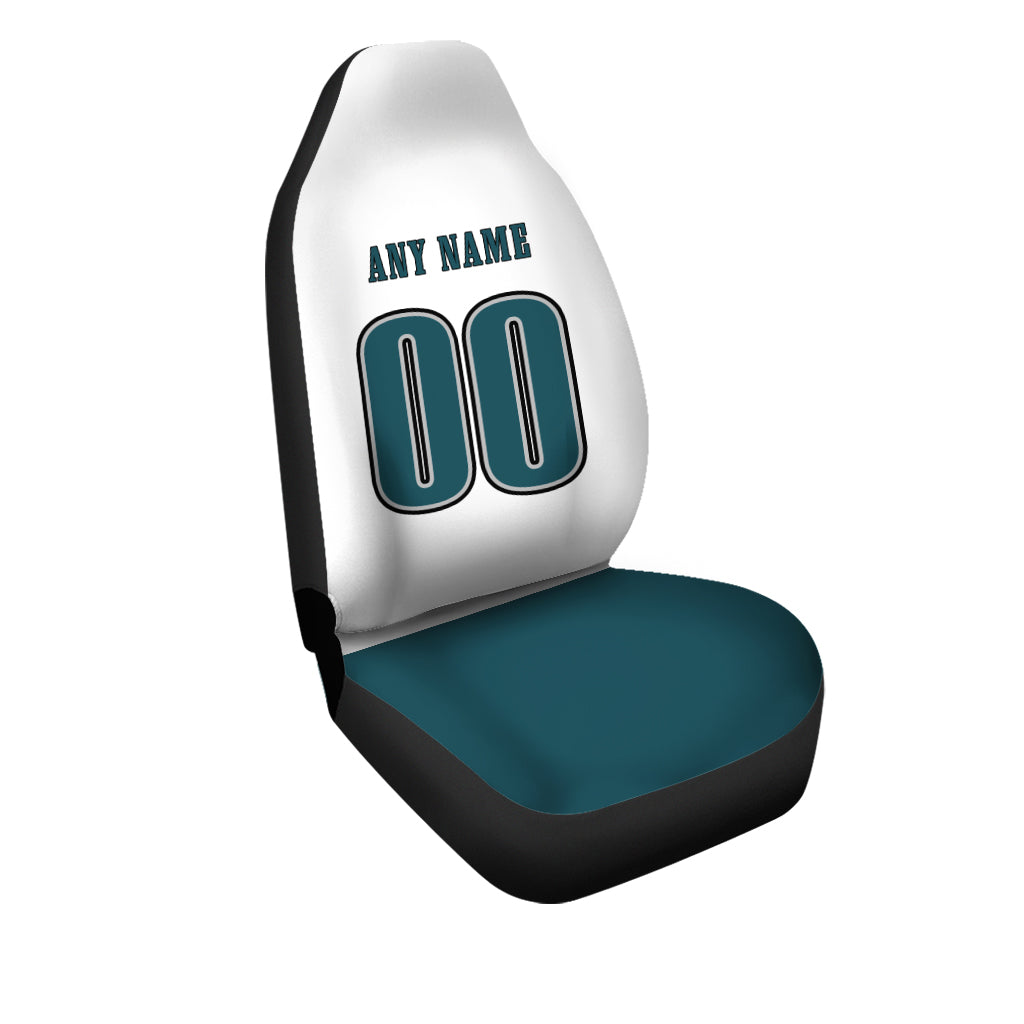 Custom Car Seat Covers Philadelphia Jersey Personalized Football Car Seat Covers for Men Women
