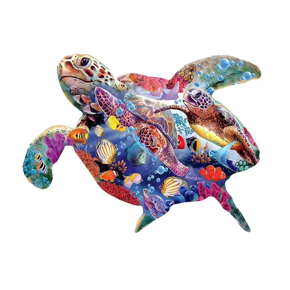 Set 2 Unique Wooden Animal Jigsaw Puzzle, Animal Shape, Wooden Jigsaw Puzzle, Mindfulness & Educational Animals Game for All Ages, Unique Sustainable, Wildlife Gift, Christmas gift Idea C167