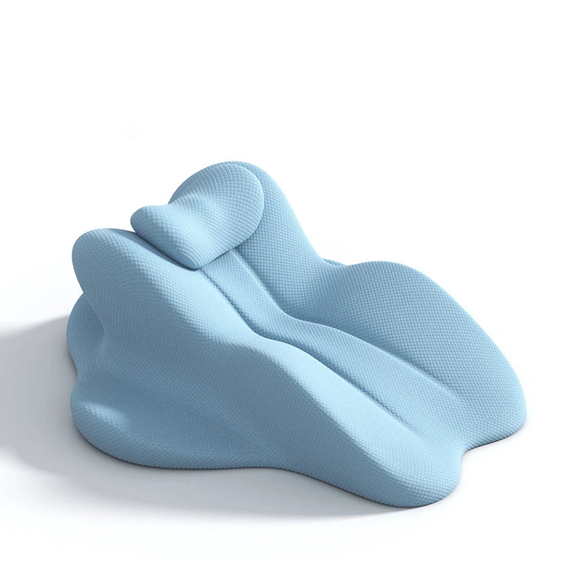 Memory Foam Knee Pillow – Ergonomic Leg Support Cushion for Side, Back, and Stomach Sleeping