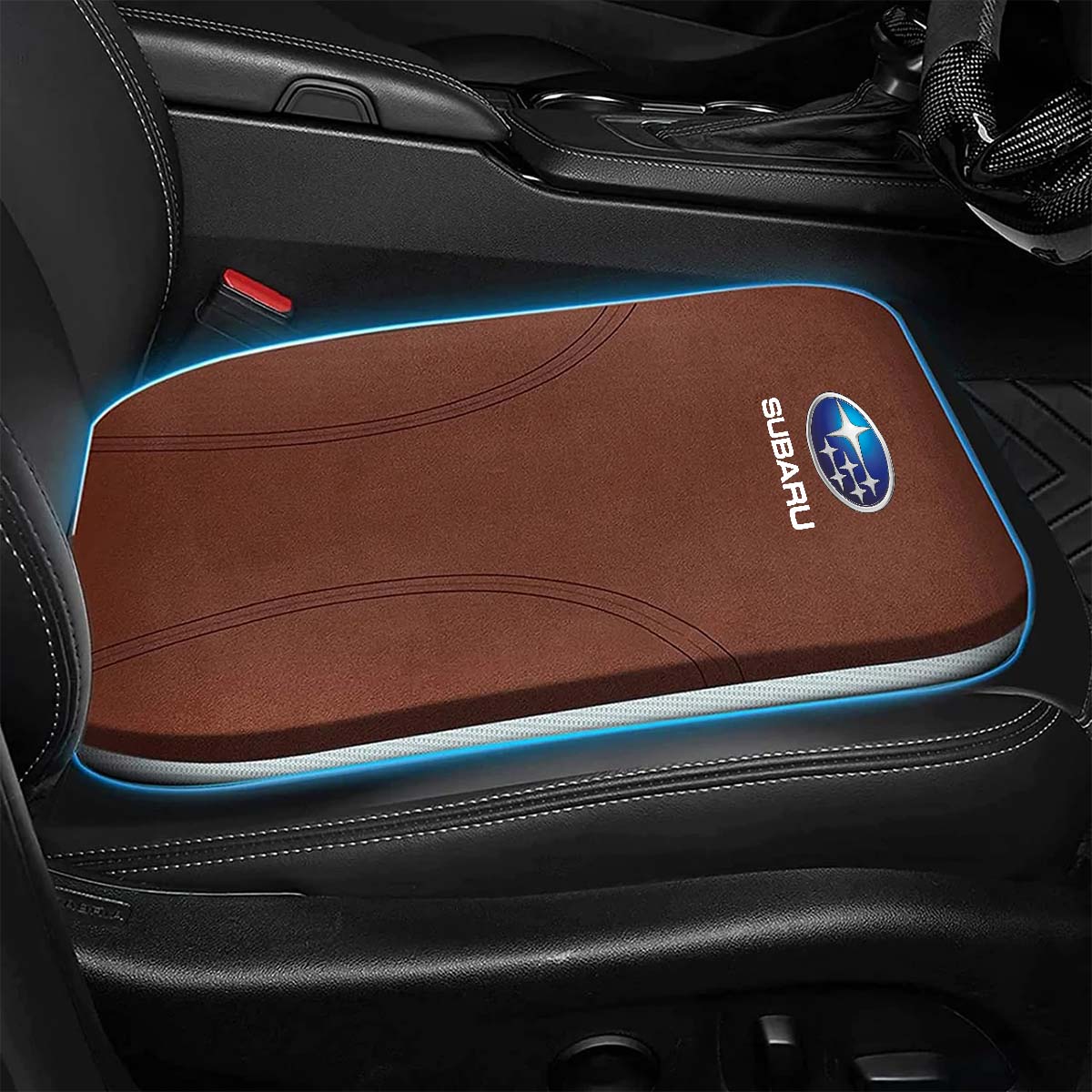 Car Seat Cushion, Custom Fit For Your Cars, Double Sided Seat Cushion, Breathable Suede + Ice Silk Car Seat Cushion, Comfort Seat Covers Cushion SU19979