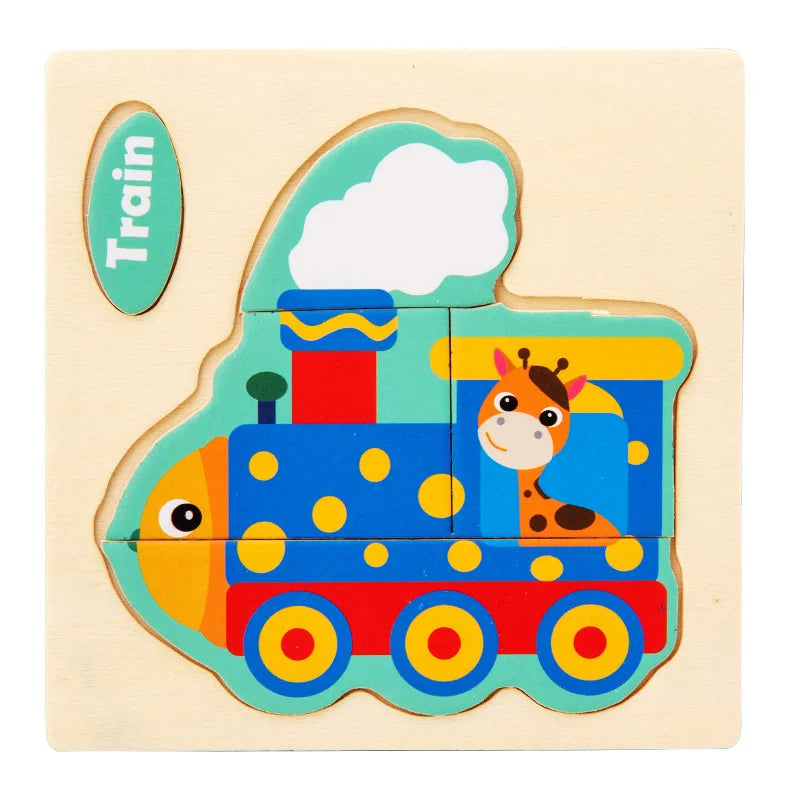 Set 2 Montessori Animals Puzzle Board, Cartoon Animal Traffic Intelligence, Laser Cut for Educational Wooden Toy, Wooden Animals Puzzle Laser Cut, Wooden Animals Set, Shape sorter toy, Toddler gift, Kids Christmas gift C151