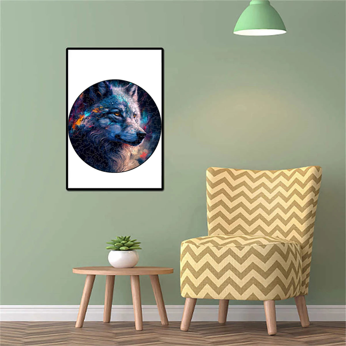 Set 2 Unique Wooden Animal Jigsaw Puzzle, Wooden Jigsaw Puzzle, Mindfulness & Educational Animals Game for All Ages, Unique Sustainable, Wildlife Gift, Christmas gift Idea C193