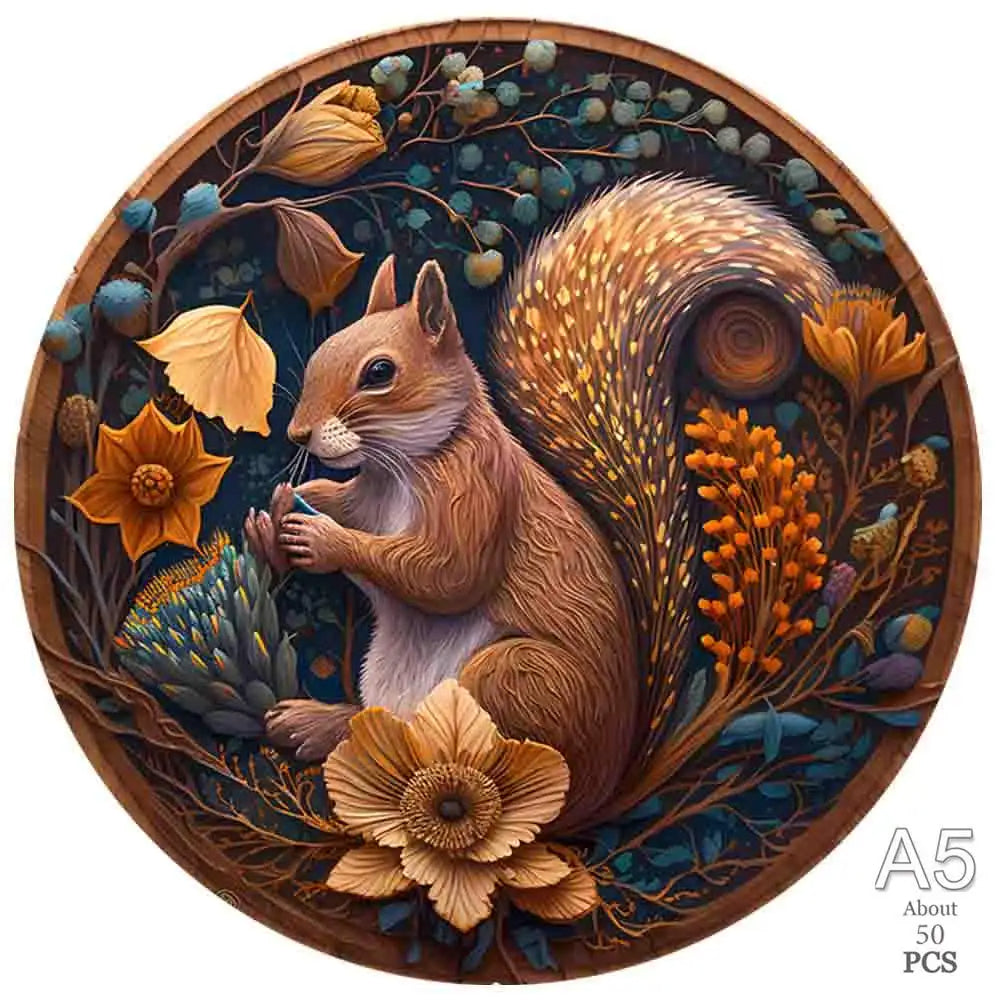 Set 2 Unique Wooden Animal Jigsaw Puzzle, Wooden Jigsaw Puzzle, Mindfulness & Educational Animals Game for All Ages, Unique Sustainable, Wildlife Gift, Christmas gift Idea C190