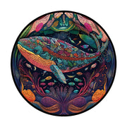 Unique Animal Wooden Jigsaw Puzzles, Whale, DIY Crafts, Educational Toys for Adults and Kids, Perfect Gift Idea, Christmas gift Idea 189