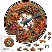 Unique Animal Wooden Jigsaw Puzzles, Bird, DIY Crafts, Educational Toys for Adults and Kids, Perfect Gift Idea, Christmas gift Idea 184