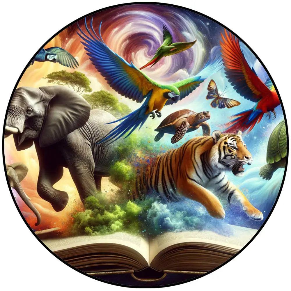 Unique Wooden Animal Jigsaw Puzzle, Wooden Jigsaw Puzzle, Mindfulness & Educational Animals Game for All Ages, Unique Sustainable, Wildlife Gift, Christmas gift Idea C186