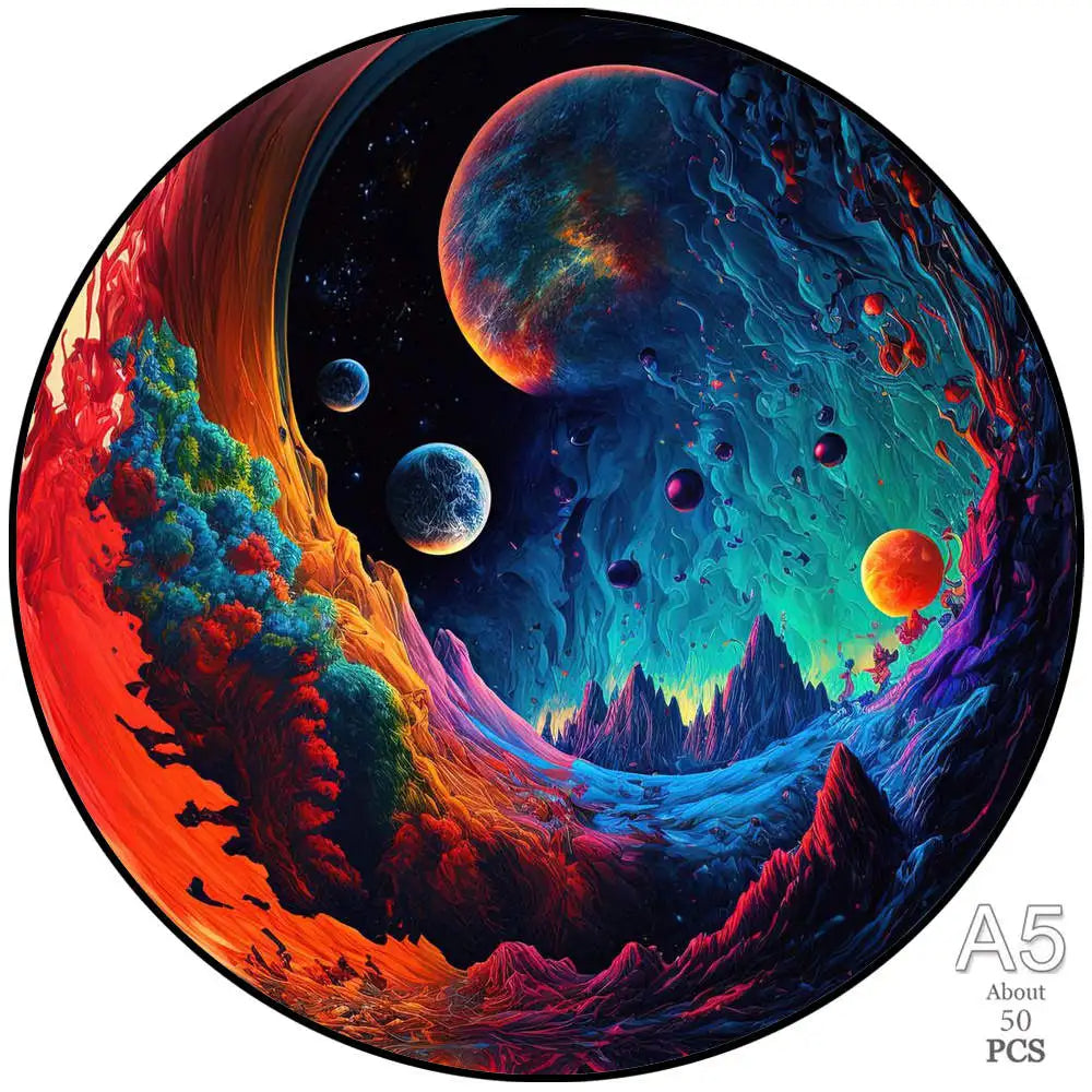 Set 2 Unique Wooden Animal Jigsaw Puzzle, Wooden Jigsaw Puzzle, Mindfulness & Educational Animals Game for All Ages, Unique Sustainable, Wildlife Gift, Christmas gift Idea C192