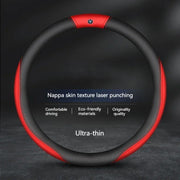 Suede Leather Steering Wheel Cover for Car