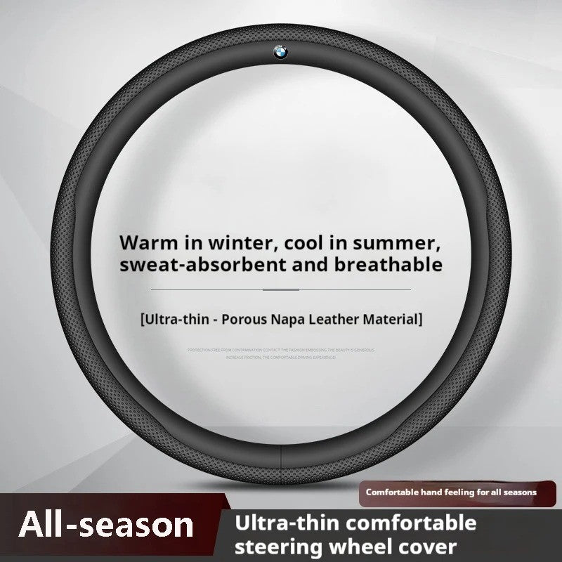 Carbon Fiber Steering Wheel Cover for Car