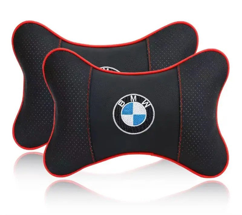 Car Headrest Neck Pillow - 2-Piece Set for Car