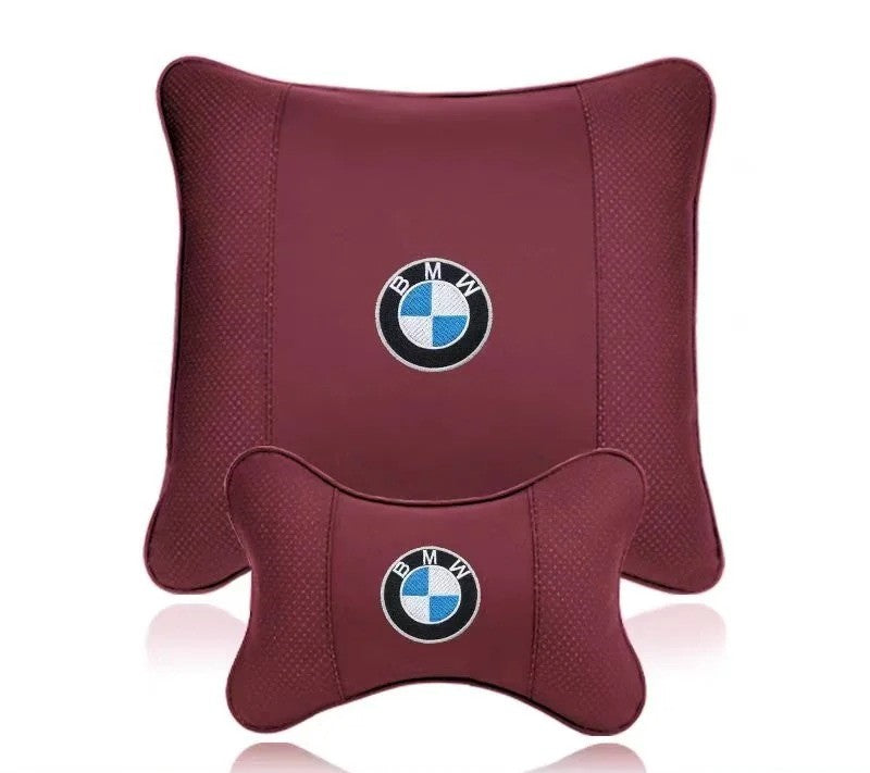 Car Headrest Neck Pillow - 2-Piece Set for Car